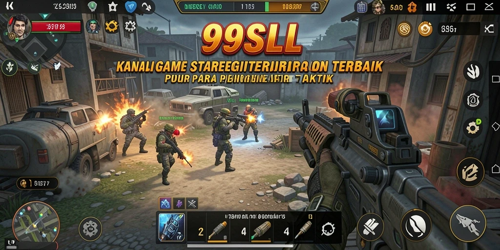 Tampilan menarik dari gameplay 99SLL yang mendebarkan.
