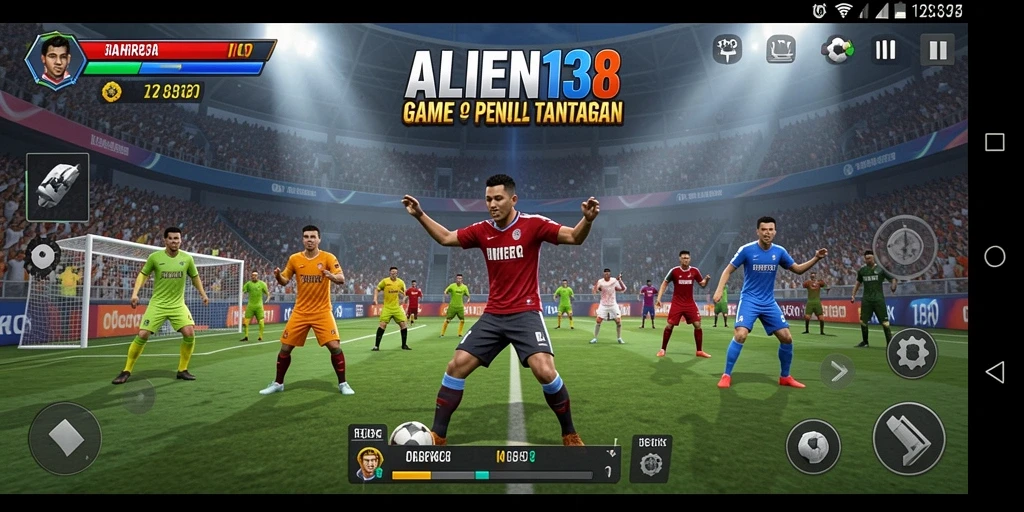 Tampilan gameplay menarik dari ALIEN138 dengan aksi olahraga yang mendebarkan.