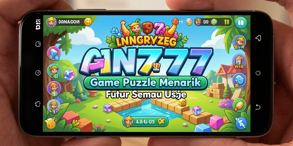Tampilan gameplay seru dari AN777 dalam tantangan Puzzle.