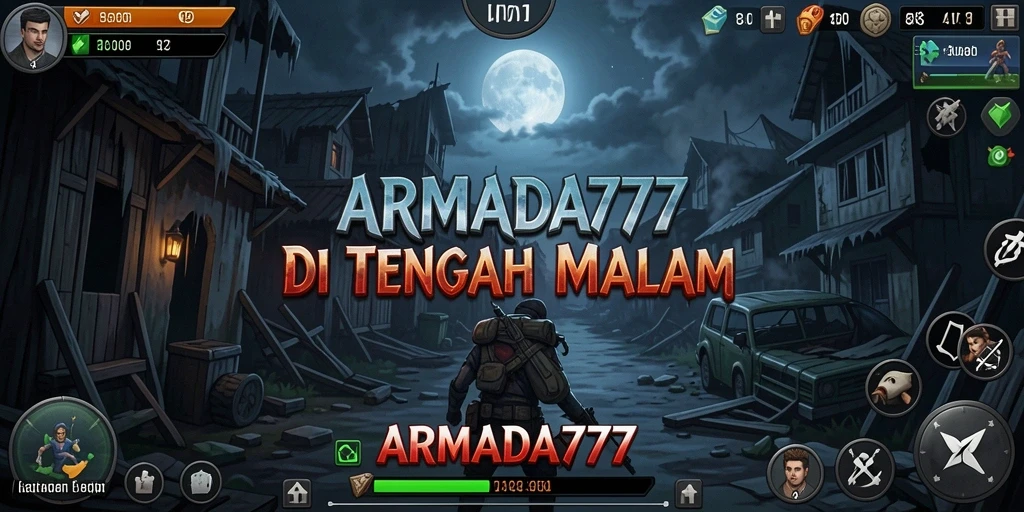 Screenshot gameplay menegangkan dari ARMADA777.